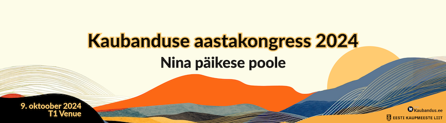 The post Algas registreerimine Kaubanduse Aastakongressile 2024! appeared first on Eesti Kaupmeeste Liit.